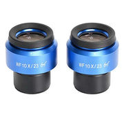 2pcs WF10X 15X WF20X/12MM Adjustable Widefield Eyepiece Ocular Eyepoint Lens 30mm Interface Binocular Stereo Microscope Eyepiece